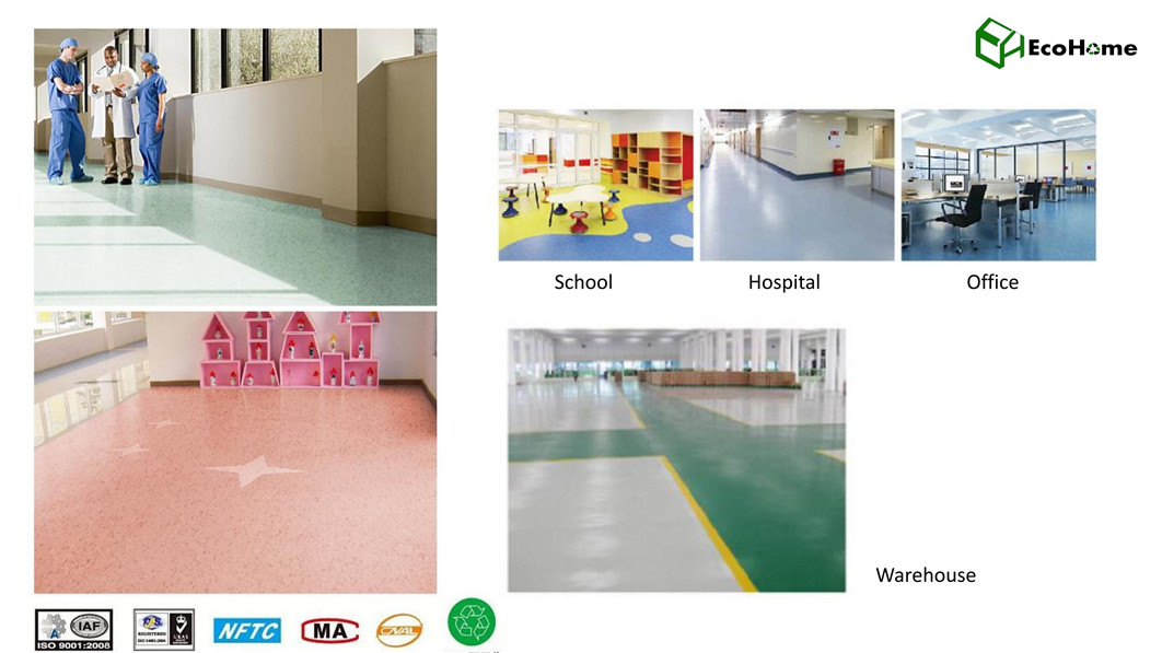 Виниловый напольный рулет для коммерческого Ecohome 2022_09