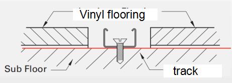 Установка Т-образного молдинга 2